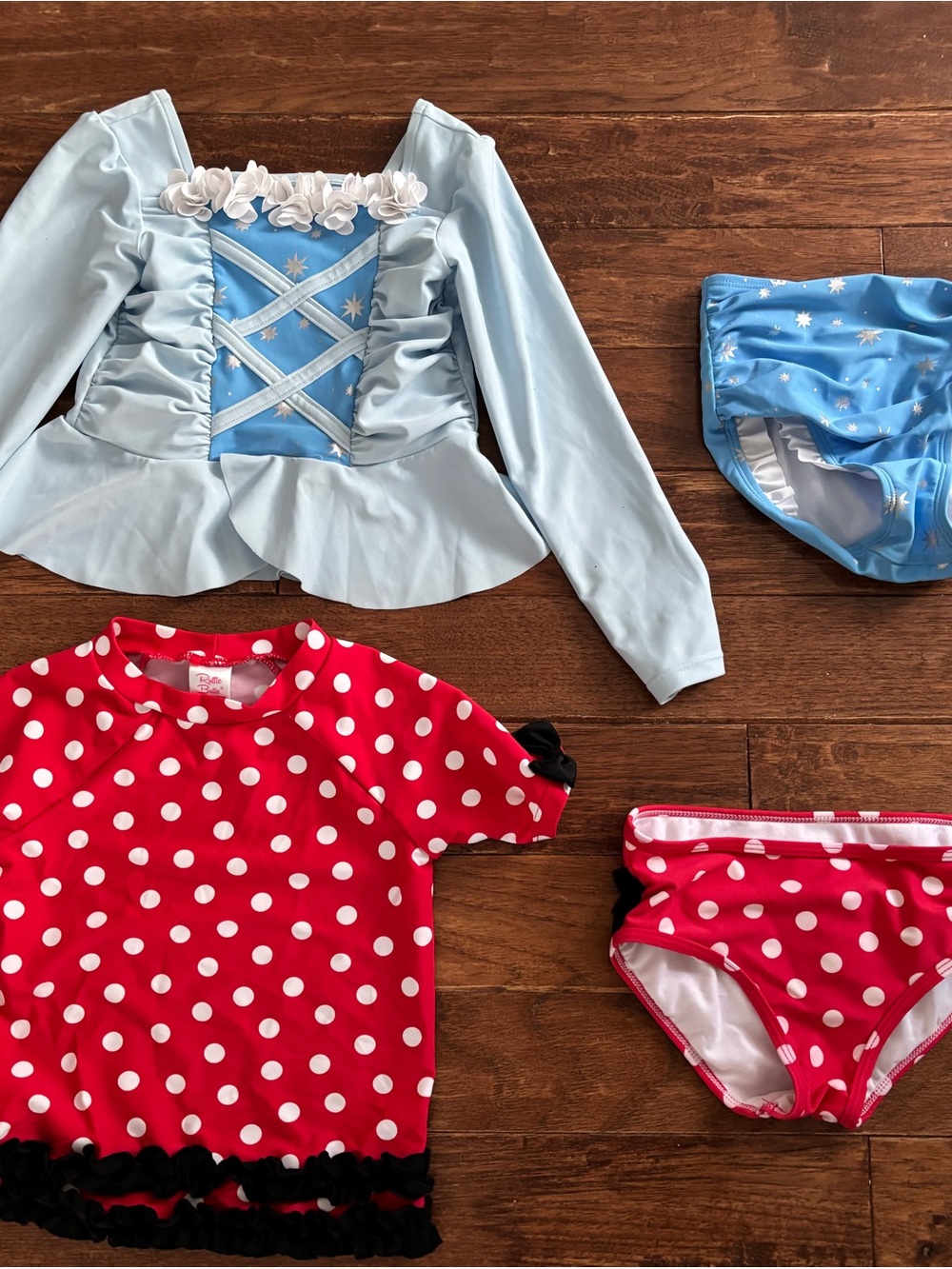 Rufflebutts Size 5 Swim Swimsuit Disney Bundle Princess Minnie